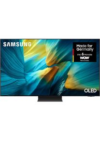 Samsung, OLED-Fernseher &raquo;GQ55S95FAT&laquo; 138 cm/55 &prime;&prime; Smart-TV HDR Pro & Glare Free, Dolby Atmos & AI Sound, Gaming Hub, bis zu 165Hz, schwarz, 