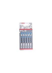 Bosch Bosch, 10 - 21 Teeth Per Inch 75mm Cutting Length Jigsaw Blade, Pack of 5 - 2608638473