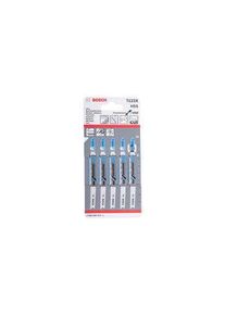 Bosch Bosch, 10 - 21 Teeth Per Inch 75mm Cutting Length Jigsaw Blade, Pack of 5 - 2608638473