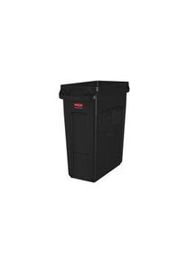 Rubbermaid Commercial Products Rubbermaid Commercial Products Rubbermaid 60L Black PE Waste Bin - 1955959