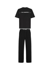 K by KARL LAGERFELD Karl Lagerfeld Pijama lungă Bărbaţi negru, Mărimea XS