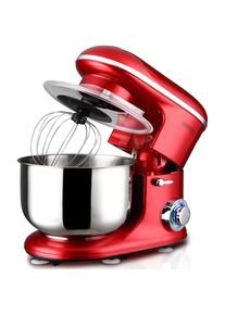 Monzana Food Processor Elegance 1200W 6L Red