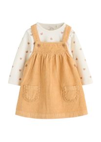 next Set Dívka svetlobéžová / svetlooranžová 74