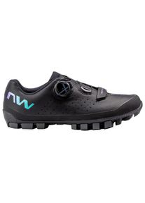 Northwave Women's Hammer Plus Cycling shoes Women (42,5, grey/black)