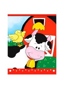 UNIQUE Sacchetti regalo Sweet Farm Friends 8 pezzi (2er Multipack)