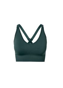 Tchibo - Varrásmentes bustier sportmelltartó - nő - méret M 40/42 - zöld