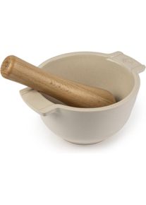 Peugeot Mörser und Stössel ecru 14 cm, Pfeffermühle + Salzmühle, Beige