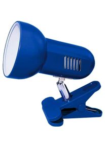 Activejet, Tischlampe, Clip-on Schreibtischlampe, Mėlynas, Metall, E27-Gewinde (E27)