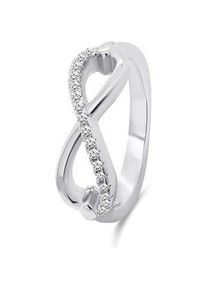 Brilio, Ring, Silver - Modern Silver Infinity Ring RI052W - Circuit: 56 mm, (56, 925 Silber)