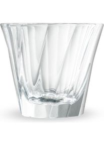 Sellmer 120ml Twisted Cortado Glas (klar), Urban Glass, Trinkgläser, Transparent