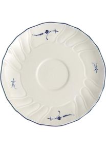 Villeroy & Boch Villeroy & Boch Kaffeeuntertasse Vieux Luxembourg, Tasse, Weiss