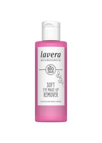 lavera, Gesichtsreinigung, Soft BIO-Augen Make-up Entferner Aloe Vera & Sanddorn - 100ml - (Reinigungstücher Gesicht, 100 ml)