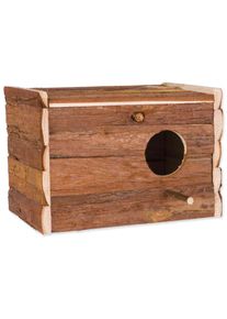 Búdka Trixie hniezdo drevené s kôrou 30x20x20cm/ø 7,8cm