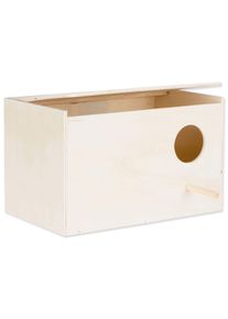 Búdka Trixie hniezdo drevené 30x20x20cm/ø 6cm