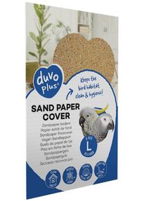 Podložka DUVO+ z brúsneho papiera do vtáčej klietky L 5 ks/bal. 28x43cm