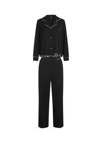 K by KARL LAGERFELD Karl Lagerfeld Damer Pyjamas sort / hvid St&oslash;rrelse XL
