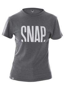 Snap Technical Merino - T-Shirt - Damen