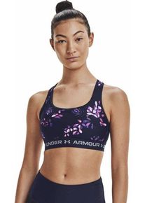 Under Armour HeatGear® Crossback Print W - Sport-BH mittlerer Halt - Damen