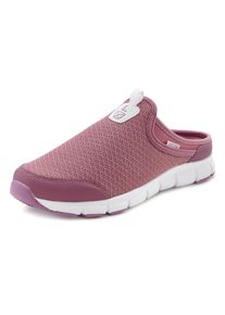 Lascana Dames Sneaker in mauve ,maat 41, Witt, 100% Textiel