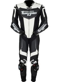 Furygan Overtake, leather suit 1pcs. perforated , color: Black/White , size: 56