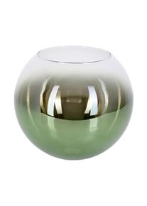 hofstein Lampskärm i glas Koyoto Reservglas, reservdel 25 cm Grön, Klart