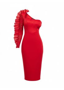 Goddiva Robe de soir&eacute;e Femme rouge taille 46