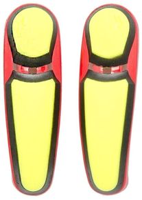 Alpinestars SMX Plus, tå skyder , farve: gul/rød