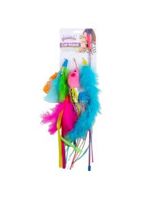 Pawise Cat Teaser Sparpaket -6stk (Spielangel Katze), Katzenspielzeug