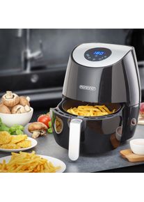Monzana Air Fryer 9in1 1500W 36L Black incl Recipe Booklet