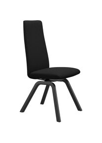 stressless , Polsterstuhl &raquo;Laurel&laquo; () High Back, Gr&ouml;&szlig;e M, mit schr&auml;ggestellten Beinen in Schwarz, chestnut DINAMICA + Schwarz, Microfaser DINAMICA (88