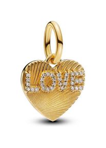 Pandora, Kettenanhänger, Charm, (Metall, Vergoldet)