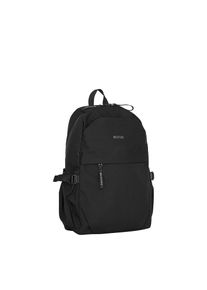 Mustang, Damen, Rucksack &raquo;Agios&laquo;, Men Freizeitrucksack, Businessrucksack mit Kontrast-Details, schwarz, B/H/T: 32 cm x 45 cm x 12 cm, schwarz, Aus 