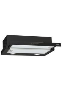Gorenje , Flachschirmhaube »TH64E4BG« max. Luftleistung 600m³/h , Schwarz , 3 Leistungsstufen