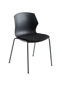 mayer Sitzm&ouml;bel Mayer Sitzm&ouml;bel , Stapelstuhl &raquo;Stapelstuhl myPRIMO&laquo; () stapelbar , Anthrazit/Schwarz + Anthrazit