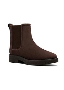 Clarks , Chelseaboots »Nella Top« Stiefelette mit weicher Lederinnensohle , dunkelbraun , 40 , 40 , Modische Stiefelette im klassischem Chelsea-Style