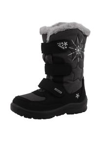 Lurchi , Kinder,Jugendliche , Winterstiefel »Kiku SYMPATEX« Klettstiefel mit Glitzer, Größenschablone zum Download , schwarz-grau , 29 , 29 ,...