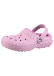 Crocs , Kinder,Jugendliche , Clog »Kids Classic Lined Clog« Hausschuh, Pantoffel, Schlappen mit Warmfutter , Hydrangea fliederfarbe , 38 , 38 ,...