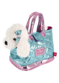 Perletti, Handtasche, Han bag + plush blue Didi dog 28cm, Blau