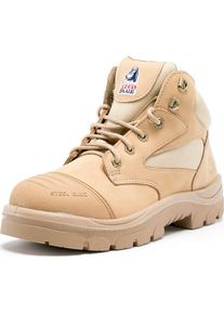 Steel Blue, Sicherheitsschuhe, Parkes Zip Scuff S3 SAND shoes (S3, 43)