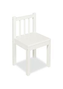 Pinolino, Kinderstuhl + Kindertisch, Kinderstuhl „Linnea”, weiss (Kinderstuhl)
