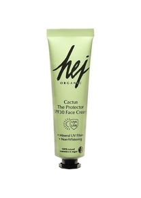 Hej Organic Återfuktande hudvård The Protector Face Cream SPF30 Cactus Ansiktskrämer Unisex 30 ml