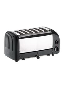 Torradeira preta de 6 ranhuras Dualit E267