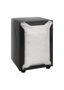 Porta guardanapos preto de dupla face Olympia CN753