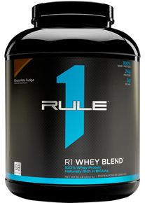 Rule1 R1 Whey Blend, 2270 g Dose, Chocolate Fudge
