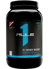 Rule1 R1 Whey Blend, 908 g Dose, Strawberries & Crème