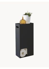 Yamazaki Držiak na toaletný papier Tower Čierna Š 23 x V 48 cm