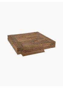 DPI Stolik kawowy Were Brązowy 104,5 x 104,5 x 35 cm