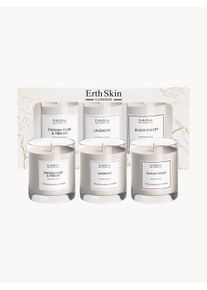 ErthSkin London Komplet świec zapachowych Tranquil Forest Nights, 3 elem. Transparentny Szkło 50 g każdy