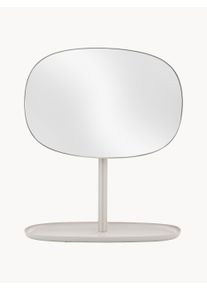 Normann Copenhagen Lusterko kosmetyczne Flip Beżowy Stal nierdzewna, Szkło S 28 x W 35 cm
