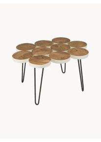 DPI Stolik pomocniczy Hevi Beżowy 55 x 80 x 44 cm